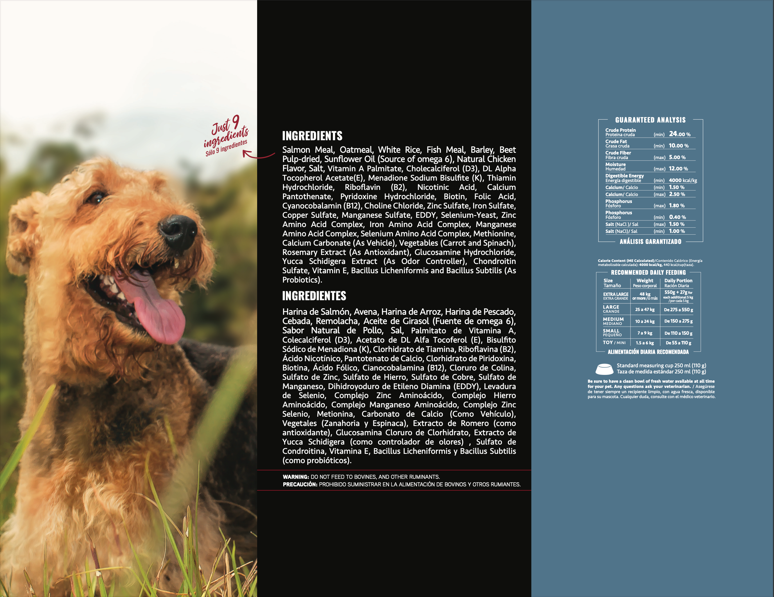 Total Nutrition Salmón y avena. Adulto